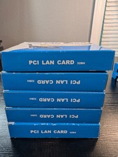 Lot of 5 PCI Gigabit Ethernet LAN Cards 10/100/1000 Mbps RJ45 H5007 New picture