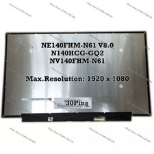 NE140FHM-N61 V8.0 Fit IPS EDP N140HCG-GQ2 NV140FHM-N61 72% Color FHD picture