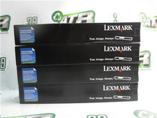 Lexmark C950X2YG C950X2MG Extra High Yield Toner Cartridge New OEM Bundle of 4 picture