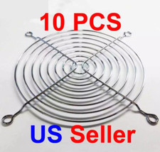 10pcs 120mm Chrome Metal Computer PC Fan Grill Mounting Finger Guard Protection picture