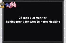 UNICO 26 inch Arcade Monitor 4:3 Ratio LCD Gaming Monitor for HDMI/VGA/CGA picture