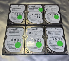 (Lot of 6) Seagate ST9500325AS 500GB 9mm 2.5