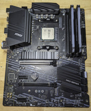 AMD Ryzen 7 5800X MSI B550-A Pro AM4 DDR4 16GB 3200MHZ CS750 750W PSU -  TESTED picture