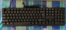 iMicro KB-US9813 Wired USB Keyboard New in box Black picture