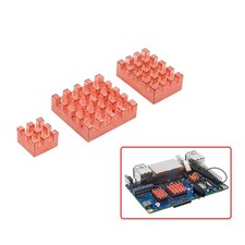 3 Pieces Cooling Copper Heatsink For Orange Pi RV2 Cooling Heatsinks Cooler picture