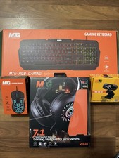 MTG Gaming Bundle-Keyboard, Mouse, Headset, Camera picture