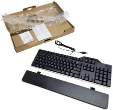 Dell KB813T 34GPR Security USB Wired Keyboard w/ Smart Card Reader CAC PIV ~ NEW picture