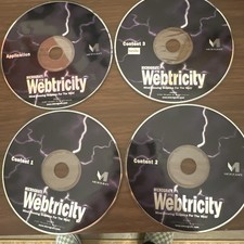 Micrografx Webtricity CD-ROM Software Lot (4 Discs) Content 1,2,3 + Application picture