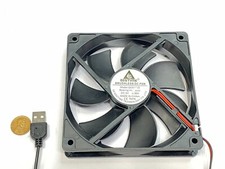USB GDSTIME 5V 2Pin 12cm 120mm x 25mm GDA 1225 Axial Exhaust Cooling Fan G16 picture