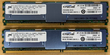 Crucial 4GB 2x2GB ct25672af667.m18fg0d6 240 Pin DDR2 Server Memory picture
