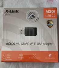 New Sealed D-Link AC600 Mu-Mimo WiFi USB Adapter picture
