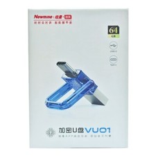 Newmine Viefong Encrypted USB Flash Drive 128 GB Type-C for cellphone and PC picture