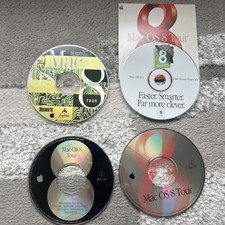 Apple Mac OS8 Tour CD lot of 4 Vintage Promotional Item  picture