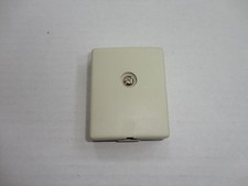 5 pcs. RJ11 (6P4C) Telephone Modular Single Port Surface Mount Jack IVORY picture