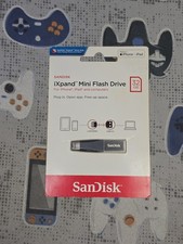 SanDisk iXpand 32GB Mini Flash Drive iPhone & iPad Compatible NEW SEALED  picture