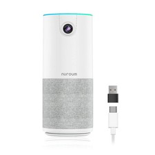 Conference Webcam w/Microphone & Speaker for HD1080P Video Call, Portable All-in picture
