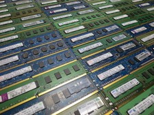 Lot of 60 2GB PC3-10600U UDIMM PC Desktop Memory RAM Mixed Brands Mixed Ranks picture