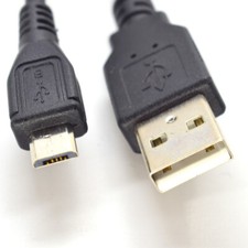 100pcs 1M/3.3ft USB 2.0 Male To Micro USB Male Connector Shield Cable Cord Black picture