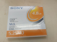 SONY 5.25MO EDM-4800C RW Magneto Optical Disk - NEW SEALED picture