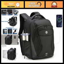 Stylish Laptop Backpack for Men, Fits 15.6