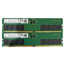 Samsung 16GB DDR5 5600MHz PC5-5600B 1Rx8 UDIMM Desktop RAM M323R2GA3PB0-CWM0L picture