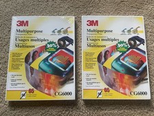 New 3M Multipurpose Transparency Film CG6000 Size 8.5 x 11 Total=130 Sheets picture