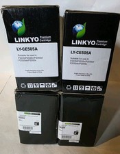 4 Pack CE505A Black Toner Cartridges for HP 05A - BRAND NEW - OPEN BOX picture