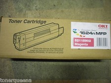 New  Genuine OKI Okidata 1624n MFP Magenta Toner Cartridge 52115902 picture