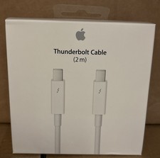 Apple Thunderbolt Cable 2m A1410 White MD861ZM/A, Official Genuine Apple Cable picture