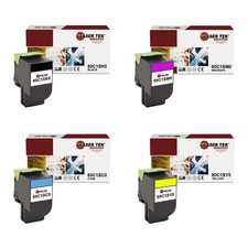 4Pk LTS 801S BCMY Compatible for Lexmark CX310dn CX310n CX410de Toner Cartridge picture