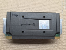 Intel Pentium III 600E 600MHz Processor w/ Fan and Heatsink SL3H6 Slot 1 CPU picture
