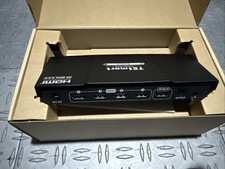 TESmart 4x1 DP KVM Switch | 4K@60Hz Ultra HD | Mechanical & Multimedia Keyboards picture