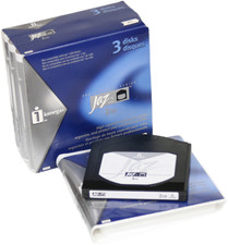Vintage Iomega Jaz 2GB Disks 3-Pack Professional Series PC Media Sealed New 1059 picture