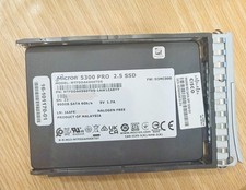 100% health Micron 5300 PRO 960GB SATA 2.5in MTFDDAK960TDS UCS-SD960GBM1X-EV picture