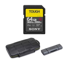 Sony TOUGH G series 64GB SDXC UHS-II Card Memory Card Carrying Case picture