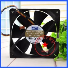 AVC DA12025B12L 12025 DC12V 0.3A 12CM 4-Wire Silent Cooling Fan picture
