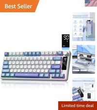 Elegant Womier DK75 Wireless Gaming Keyboard with RGB Backlighting, 75% Layout picture