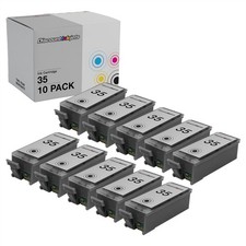10PK BLACK Ink Cartridge w/CHIP for Canon PGI35 PGI35 PIXMA iP100 iP110 1509B002 picture