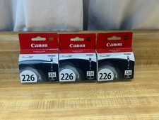 3-PACK - Canon ChromaLife 100+ Pixma Ink Cartridge 226 Black Inkjet CLI226BK picture