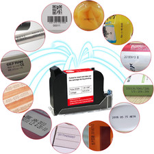 JS12M 12.7mm Quick Dry Handheld Inkjet Ink Cartridge for Unencrypted Printer picture