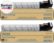 TN328 TN-328 Black Toner Cartridge High Yield Compatible TN-328 TN328K AAV8130 T picture