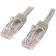 Startech IT 45PATCH3GR 3ft Cat5e Patch Cable RJ45 M-F Gray picture