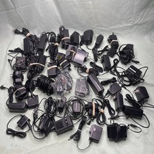 Huge Lot 35+ AC DC Power Adapters Chargers Mixed Barrel Tips Bulk picture