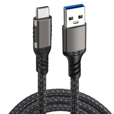 2PACK 1m (3.28ft) USB3.2 Gen2 10Gbps Cable USB A to C Fast Charging Cable picture