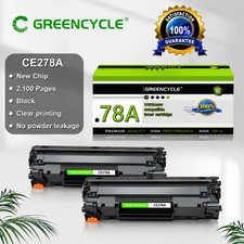 2PK 78A Black Toner Cartridge with Chip for HP P1566 P1606dn M1536dnf CE278A picture