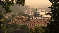 Landscape city cityscape architecture prague czech Custom Gaming Mat Desk picture