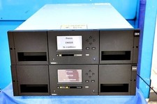 Lot of 2 - IBM TS4300 6741L 1U TAPE DRIVE Library -Equipped with one LTO-7 chip picture