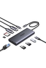 UGREEN USB C Docking Station Dual Monitor 10-in-1 Laptop Dock 2 HDMI Grey picture