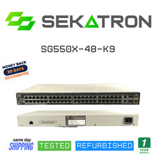 🔀 Cisco SG550X-48-K9 • 48× Gigabit • 4× 10G SFP+ • Dual-Fan • Tested ⚡FastShip picture