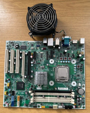HP 536883-001 Elite 8000 - DDR3-ATX + Intel Duo Core E8400 + Cooler No I/O Shield picture